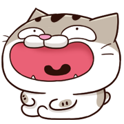 fat cat Ami animation emoji 2 รูปที่ 12