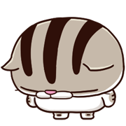fat cat Ami animation emoji 2 รูปที่ 14