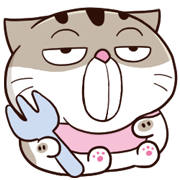 fat cat Ami animation emoji 2 รูปที่ 22