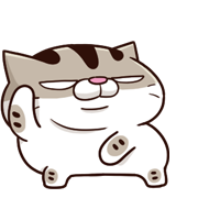 fat cat Ami animation emoji 2 รูปที่ 27