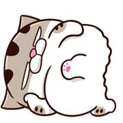 fat cat Ami animation emoji 2 รูปที่ 30