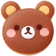 อิโมจิไลน์ Macaroon Felt Chocolate Mint Emoji 3