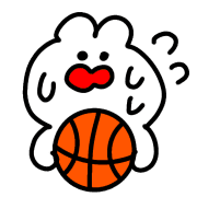 อิโมจิไลน์ basketball LOVE fight