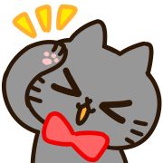 Tango of a black cat.Emoji รูปที่ 5