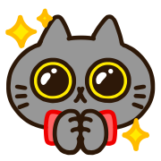 Tango of a black cat.Emoji รูปที่ 6