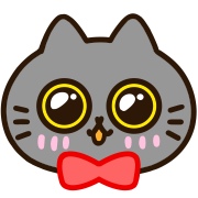 Tango of a black cat.Emoji รูปที่ 7
