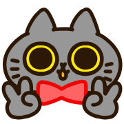 Tango of a black cat.Emoji รูปที่ 8