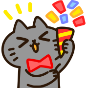 Tango of a black cat.Emoji รูปที่ 10