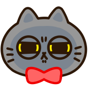 Tango of a black cat.Emoji รูปที่ 11