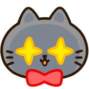 Tango of a black cat.Emoji รูปที่ 23