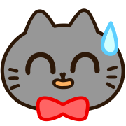 Tango of a black cat.Emoji รูปที่ 25