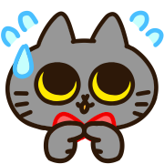 Tango of a black cat.Emoji รูปที่ 26