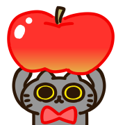 Tango of a black cat.Emoji รูปที่ 28