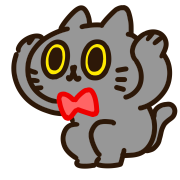 Tango of a black cat.Emoji รูปที่ 40