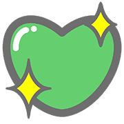 อิโมจิไลน์ Green Emoji by wakuring