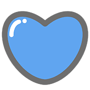 อิโมจิไลน์ Blue Emoji by wakuring