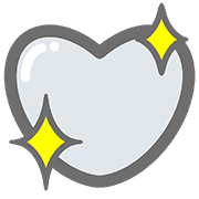 อิโมจิไลน์ White Emoji by wakuring