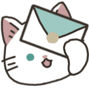 อิโมจิไลน์ white cat and kijitora Emoji