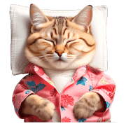 อิโมจิไลน์ Chubby Kitten Emoji Aloha shirt/SMR
