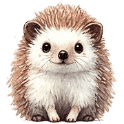 อิโมจิไลน์ hedgehog emoji