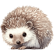 อิโมจิไลน์ hedgehog emoji