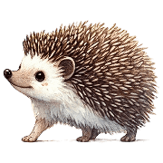 อิโมจิไลน์ hedgehog emoji