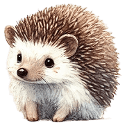 อิโมจิไลน์ hedgehog emoji