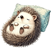 อิโมจิไลน์ hedgehog emoji