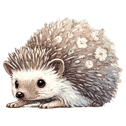 อิโมจิไลน์ hedgehog emoji