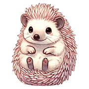 อิโมจิไลน์ hedgehog emoji