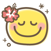 อิโมจิไลน์ Hawaiian Smile Emoji