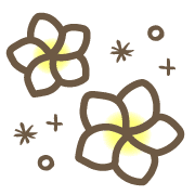อิโมจิไลน์ Hawaiian Smile Emoji