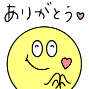 อิโมจิไลน์ cute happy face pastel color