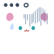 อิโมจิไลน์ Cute white cat emoticon