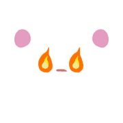 อิโมจิไลน์ Cute white cat emoticon