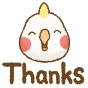 Cockatiel's LifeStyle อิโมจิแอนิเมชัน รูปที่ 32