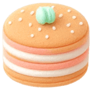 อิโมจิไลน์ Macaroon Felt Chocolate Mint Emoji 6