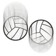 อิโมจิไลน์ Pop volleyball emoji