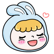 Rosie the hopping bunny อิโมจิดุ๊กดิ๊ก 3 รูปที่ 7