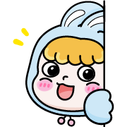 Rosie the hopping bunny อิโมจิดุ๊กดิ๊ก 3 รูปที่ 8