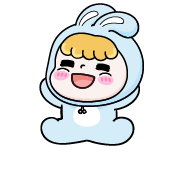 Rosie the hopping bunny อิโมจิดุ๊กดิ๊ก 3 รูปที่ 15