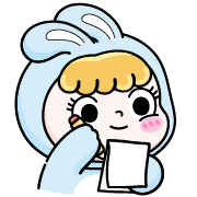 Rosie the hopping bunny อิโมจิดุ๊กดิ๊ก 3 รูปที่ 25