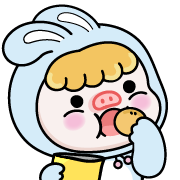 Rosie the hopping bunny อิโมจิดุ๊กดิ๊ก 3 รูปที่ 27