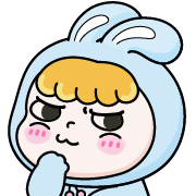 Rosie the hopping bunny อิโมจิดุ๊กดิ๊ก 3 รูปที่ 28