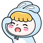 Rosie the hopping bunny อิโมจิดุ๊กดิ๊ก 3 รูปที่ 34