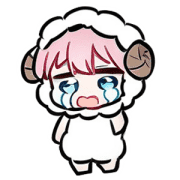 อิโมจิไลน์ Hitsuji chan Emoji sad angry edition