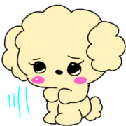 อิโมจิไลน์ Teacup poodle4