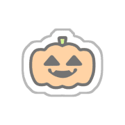 อิโมจิไลน์ Happy autumn sticker emoji