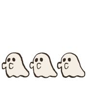 อิโมจิไลน์ kawaii halloween kabiemoji