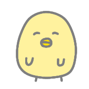 อิโมจิไลน์ Cute egg-shaped chick